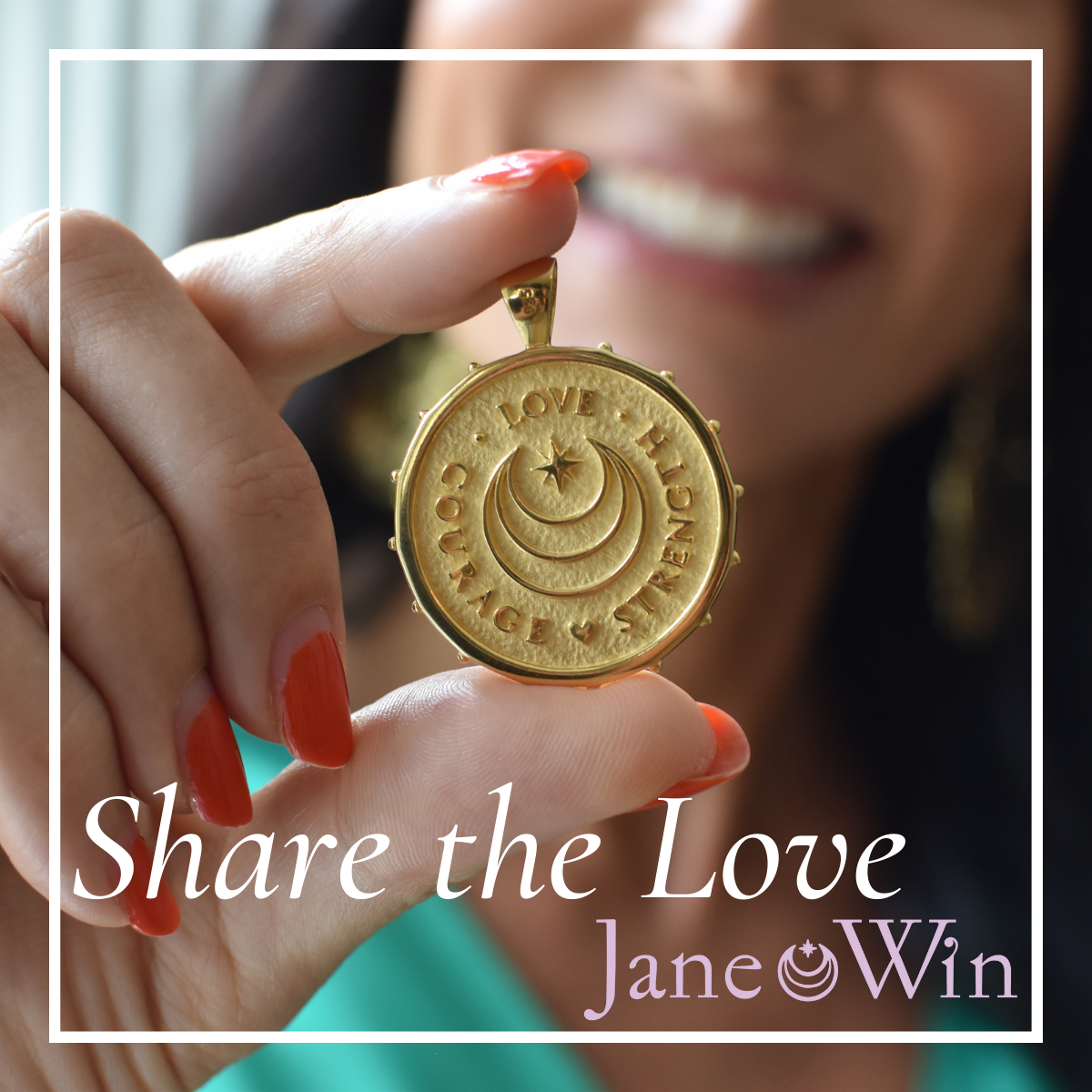 Jane Win x American Cancer Society: Share the Love Coin – Jane Win Jewelry