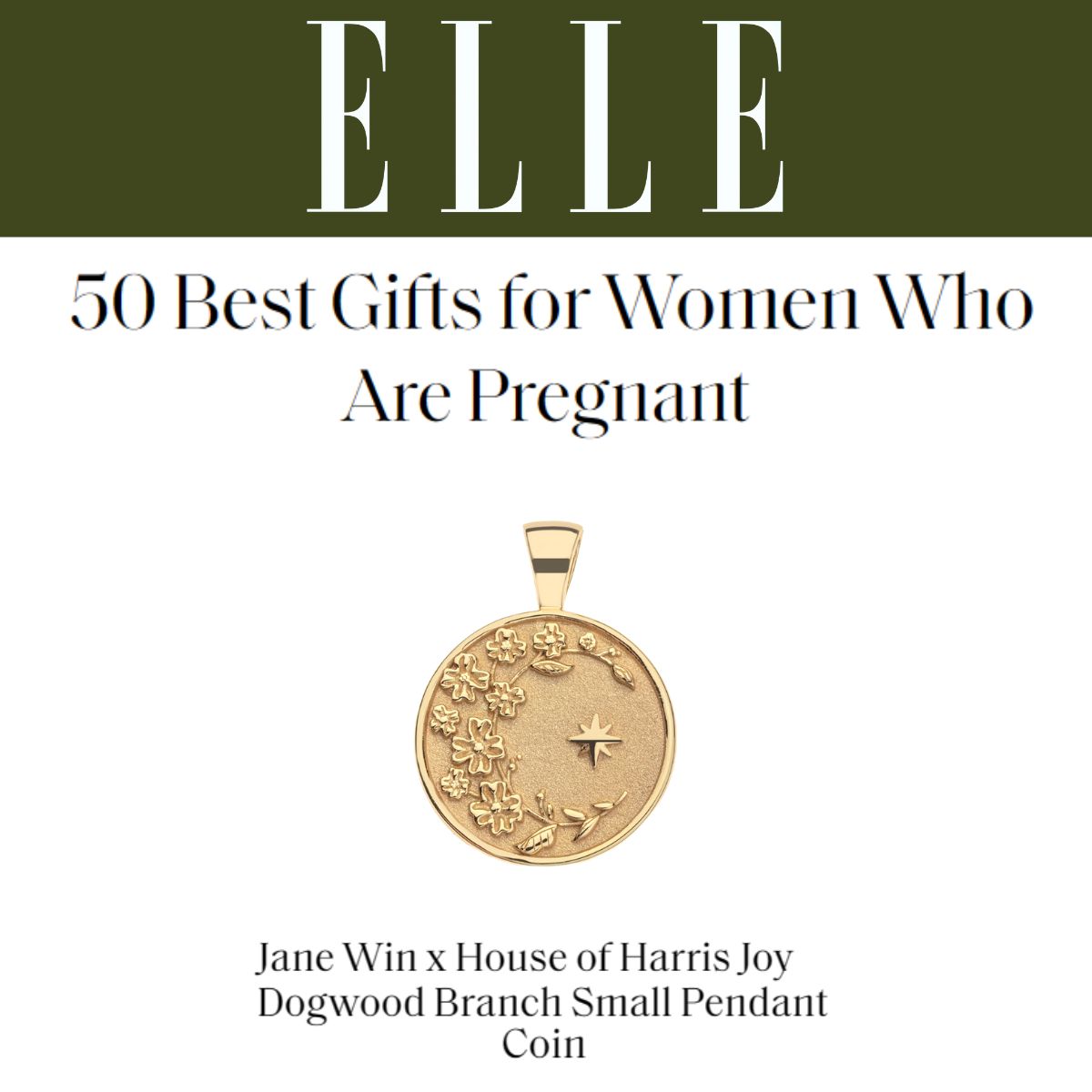 Press Highlight: Elle's "50 Best Gifts for Women Who are Pregnant"