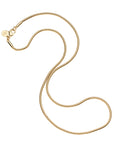 Thin snake chain