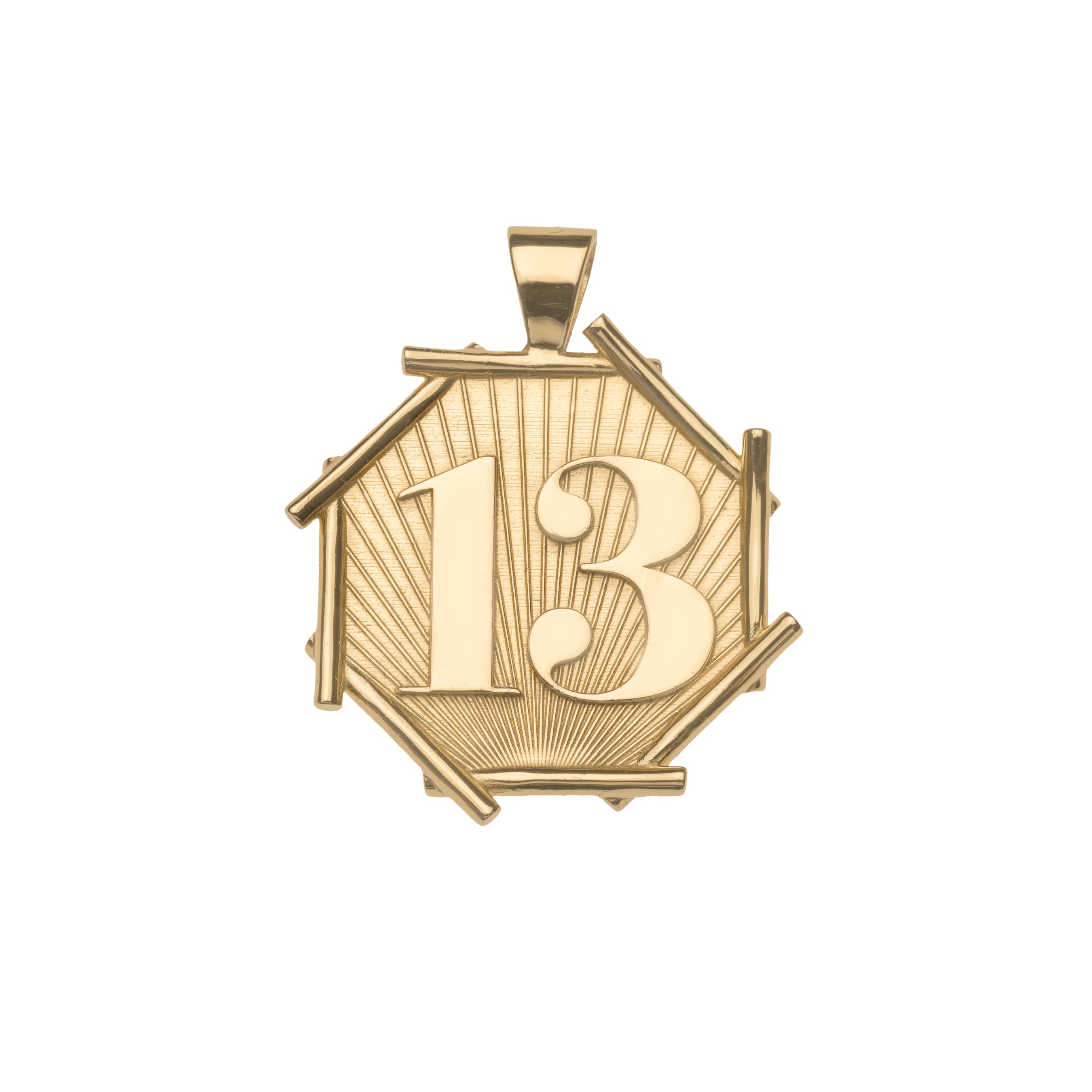 LUCKY Bamboo Number 13 – Jane Win Jewelry