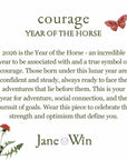 Jane Win Courage Year of the Horse card and meaning