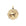 Gold Coin Pendant with Lion and star