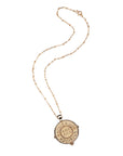 Gold original Aquarius coin on satellite chain