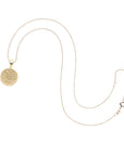 Baby FAITH Coin Pendant in 10k Gold