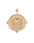 BALANCE JW Original Pendant Coin in Solid Gold