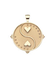 BALANCE JW Original Pendant Coin in Solid Gold