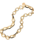 Black Enamel Chunky Link Chain