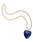 LOVE Carry Your Heart Pendant in Lapis