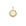 Front of gold petite coin with white topaz edge detail