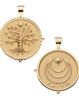 Gold Coin with Tree of Life (Front), Moon and Star Logo and FAITH underneath (Back)