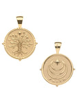 Gold Coin with Tree of Life (Front), Moon and Star Logo and FAITH underneath (Back)