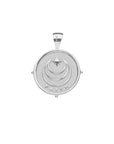 Jane Win silver original coin with Moon and Star Logo and FAITH underneath (Back)