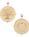 FAITH JW Original Pendant Coin in Solid Gold