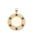 FOREVER Around The Sun Engravable Pendant in Lapis