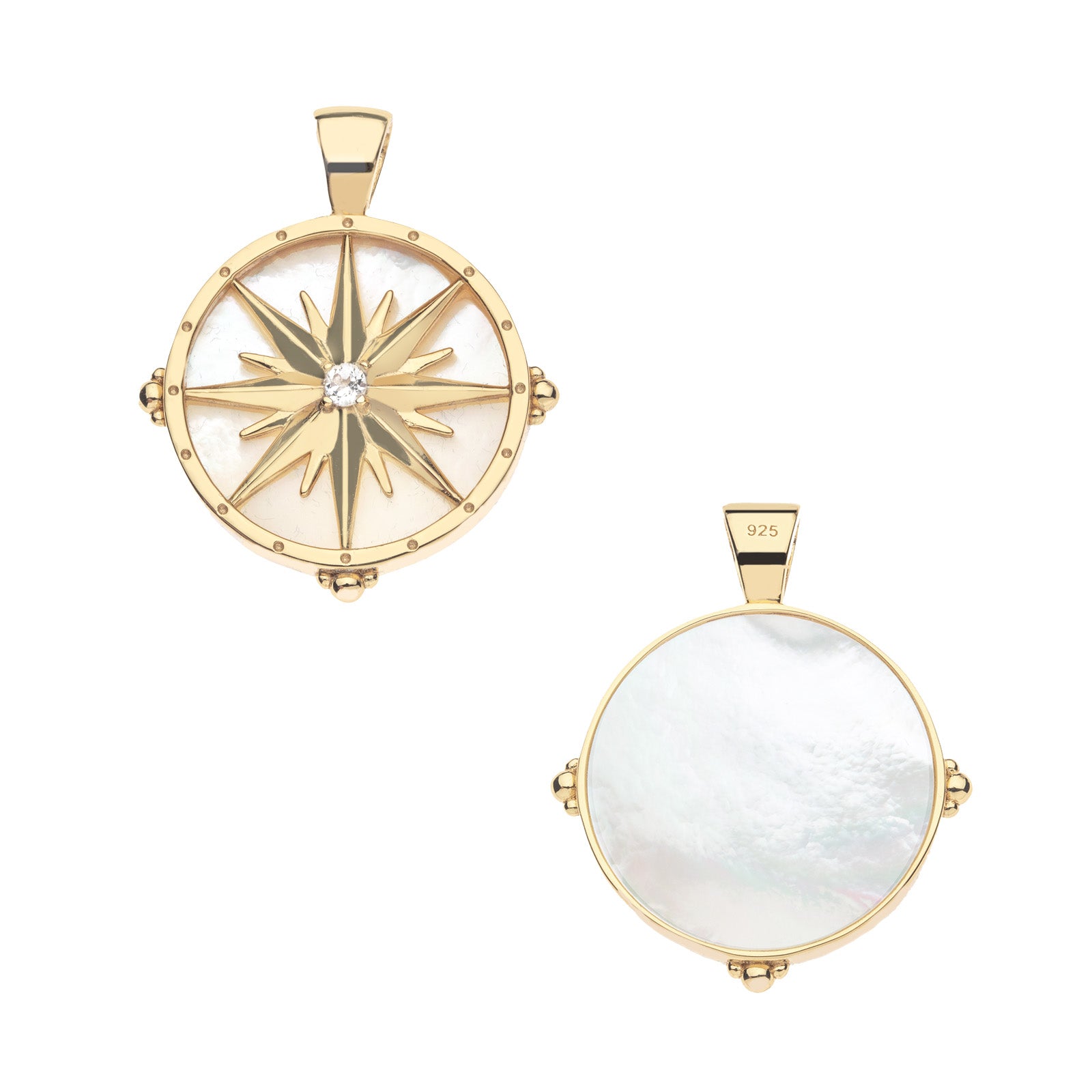 FOREVER Guiding Star Mother of Pearl Pendant – Jane Win Jewelry