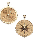 FOREVER Sundial Pendant Coin