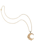 FOREVER Moon and Back Pendant Coin