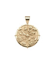 HOPE JW Small Pendant Coin in Solid Gold