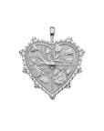 HOPE JW Heart Pendant in Silver