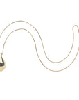 Raindrop pendant on venetian box chain