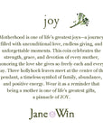 JOY JW Small Pendant Coin