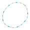 Jewel Box Carved Turquoise Station Necklace