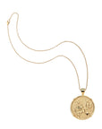 Joy Camellia coin on the classic rolo chain
