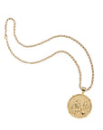 Joy Camellia coin on the grande rolo chain