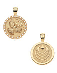 JOY Chickadee Small Embellished Pendant Coin SALE