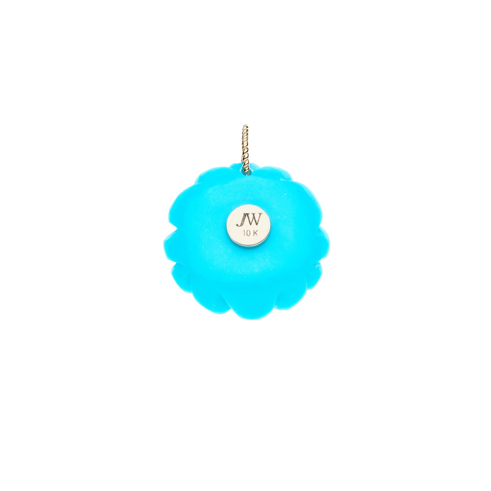 JOY Turquoise Carved Daisy Pendant in Solid Gold – Jane Win Jewelry JOY Turquoise Carved Daisy Pendant in Solid Gold – Jane Win Jewelry