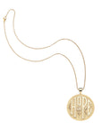 Jumbo hope coin on the classic rolo chain