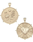 KANSAS CITY JW Original Pendant Coin in Solid Gold