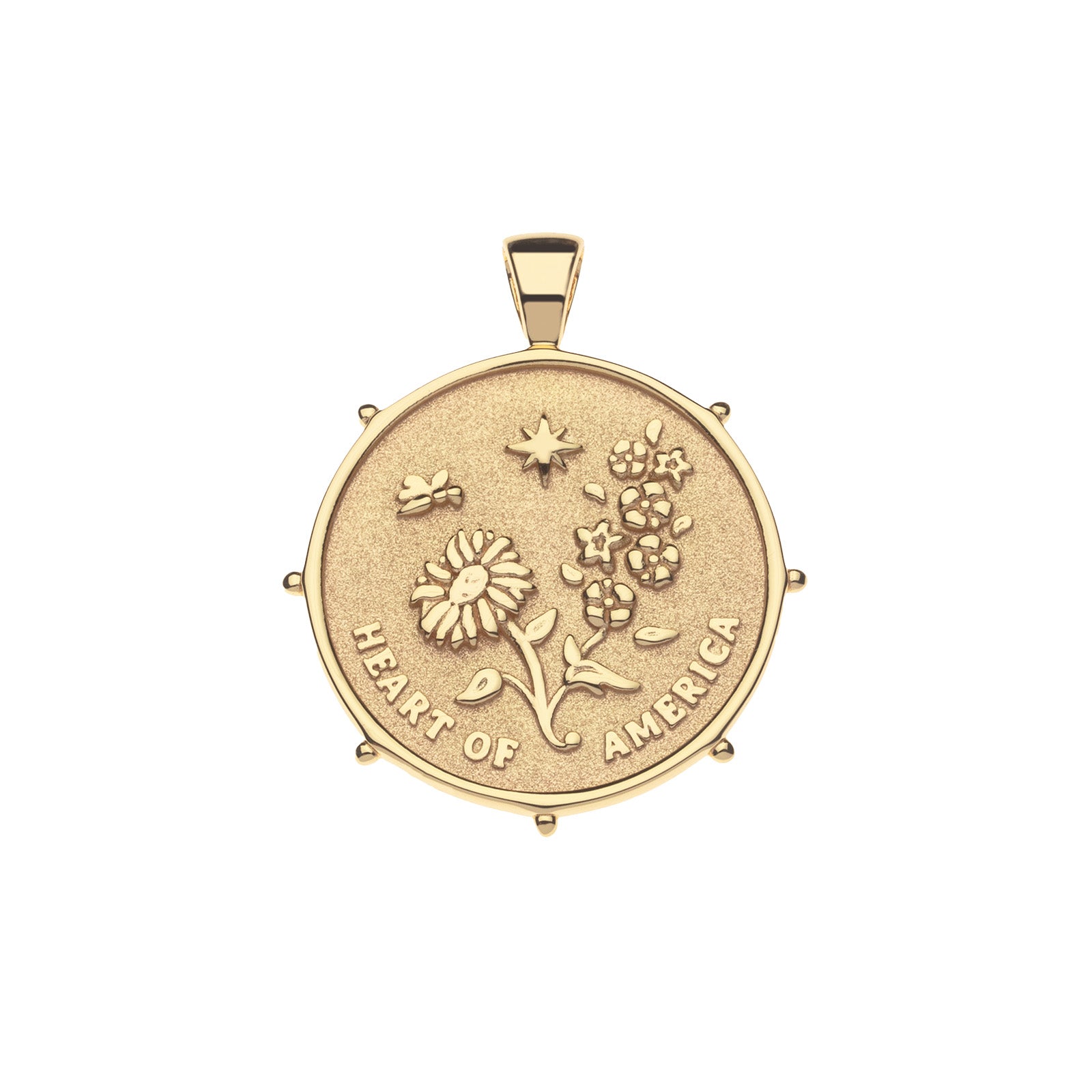 ★ROSEMONT★ 14K Necklace (Coin) RS1011 Pendant Coin Necklace Location - KANSAS CITY – Jane Win Jewelry