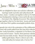 Jane Win x La Vie Style House Collab Card
