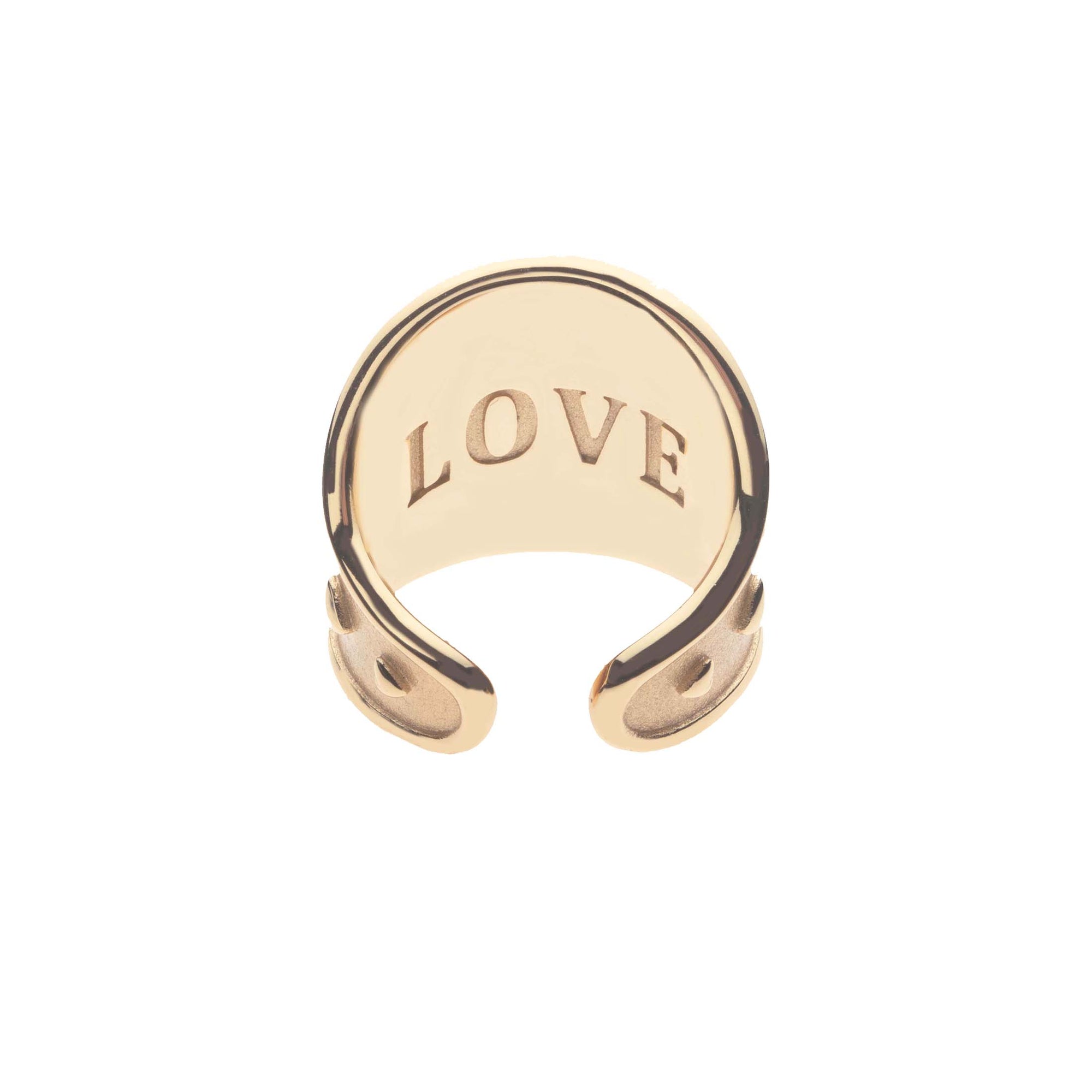 Love cigar band inside features the word LOVE