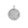 Silver Coin Pendant with Quatrefoil and heart illustration
