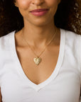 LOVE Petite Embellished Full-Heart Pendant