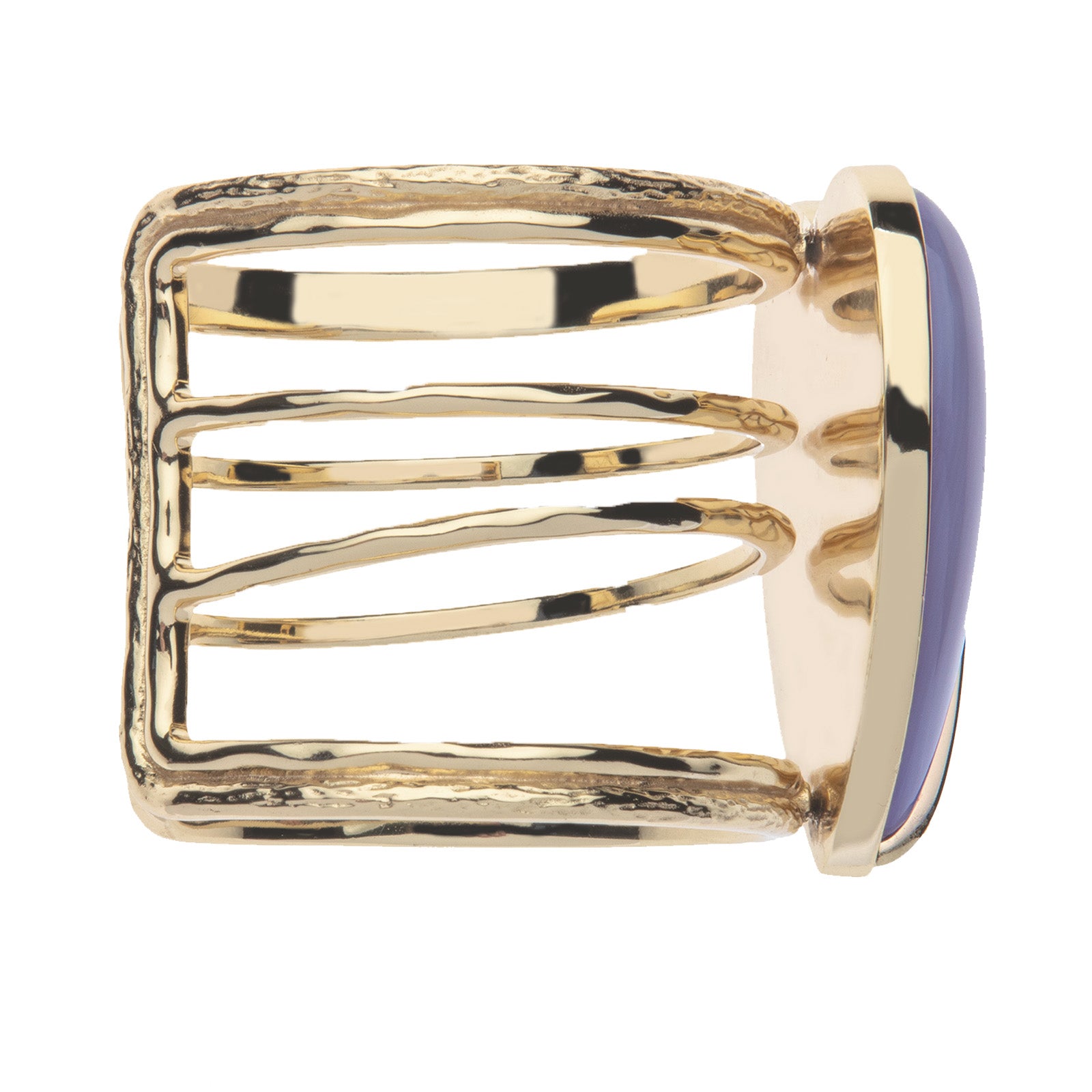 LOVE Split Carry Your Heart Cuff in Lapis and Malachite – Jane Win