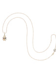 Ladybug pendant on 10 karat adjustable chain