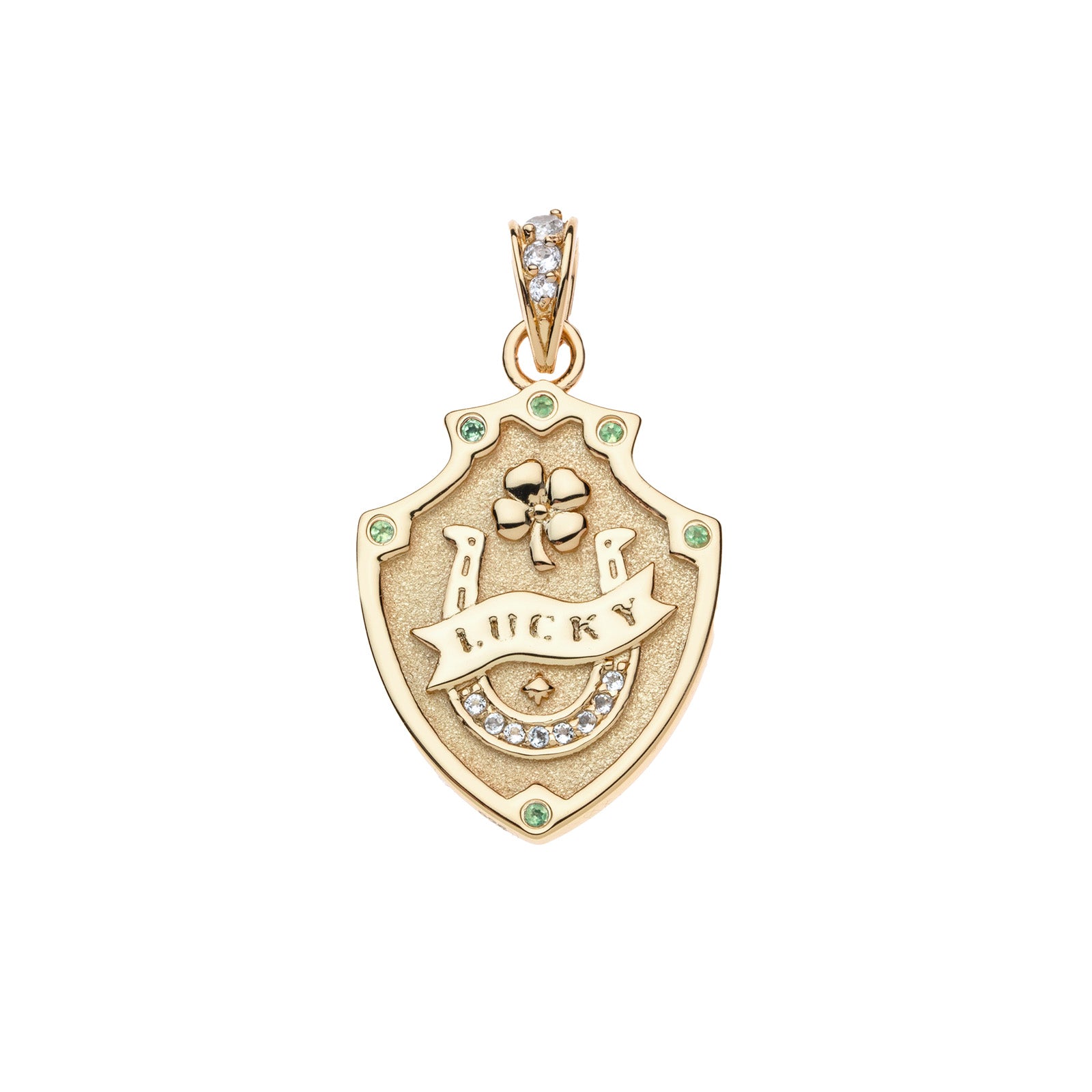 アクセサリー GARNI Shield Emblem Vine Pattern Pendant Valknut Warrior Shield Necklace