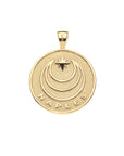 NAPLES JW Original Embellished Pendant Coin