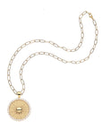 NAPLES JW Original Embellished Pendant Coin