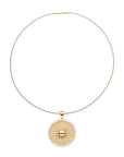 NAPLES JW Original Embellished Pendant Coin