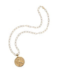PEACE JW Small Pendant Coin
