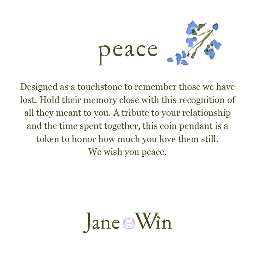 Jane Win Peace card with meaning