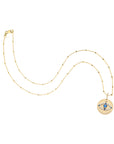 PROTECT Eye of Wisdom Pendant in Solid Gold