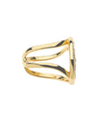 Side view of protect eye on you ring