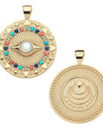 PROTECT Gleaming Eye Pendant in Sorbet
