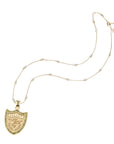 Protect shield pendant on the written in the stars chain
