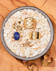 Assorted gold rings